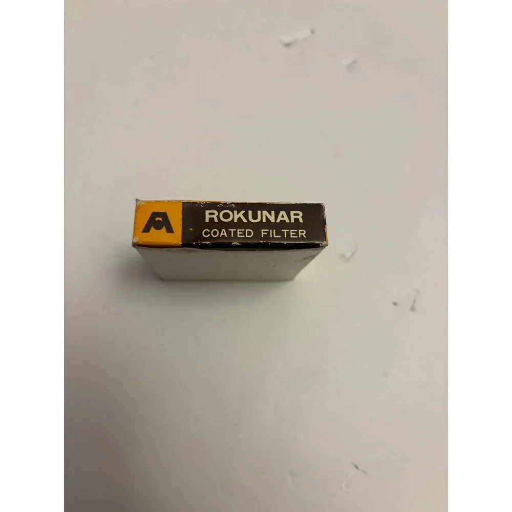 AETNA ROKUNAR COATED FILTER TYPE D 520s 80B CAMERA LENS FILTER